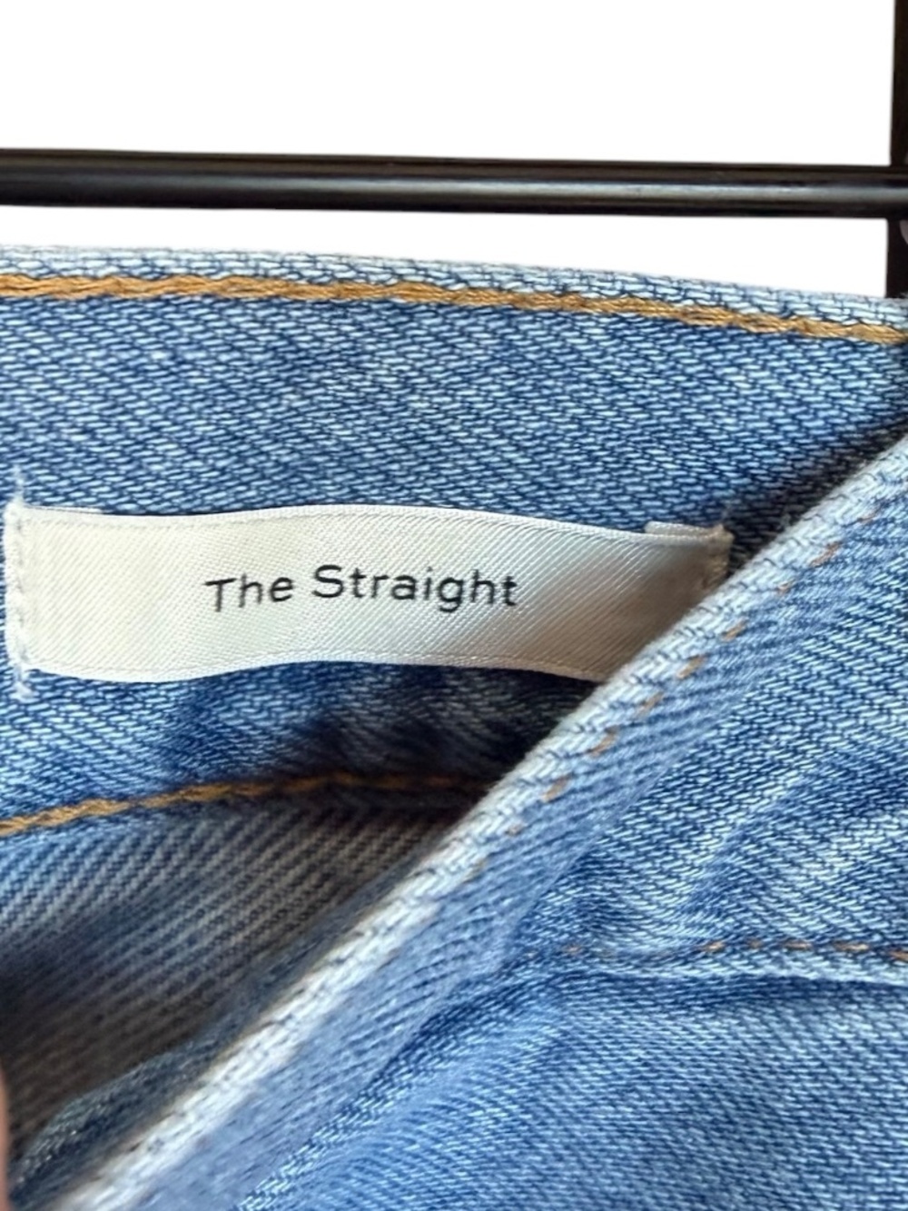FRAME The Straight Mens Light Wash Denim Jeans Sz 32 - Picture 7 of 8